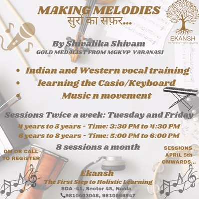 Ekansh-Making Melodies by shivalika shivam