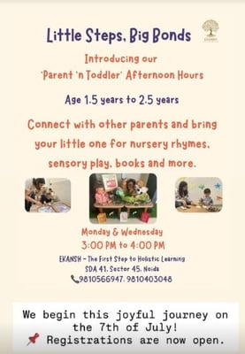 Ekansh-Parents and  Toddlers Program