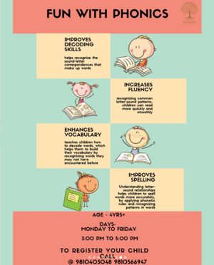 Ekansh  -  Phonic Classes For Kids