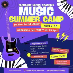 Elegance Music Academy-Music Summer Camp