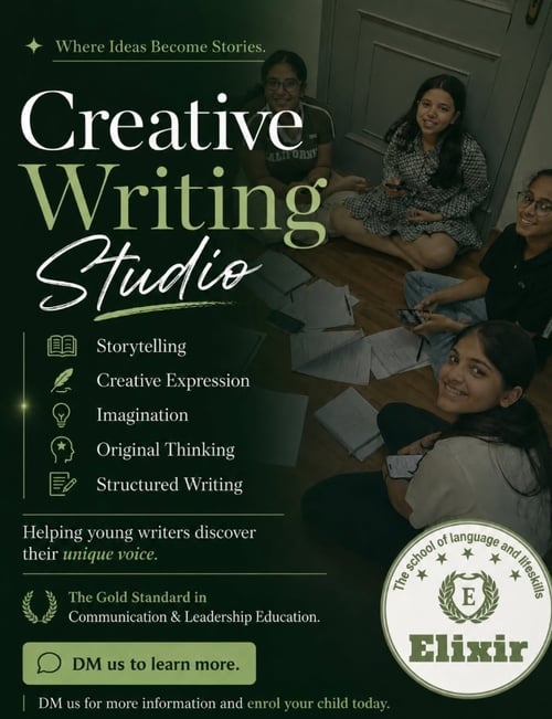 Elixir School of language and life skills-Creative Writing and Storytelling Classes for Kids