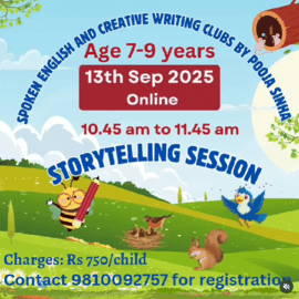 English with Pooja Sinha - Storytelling Session