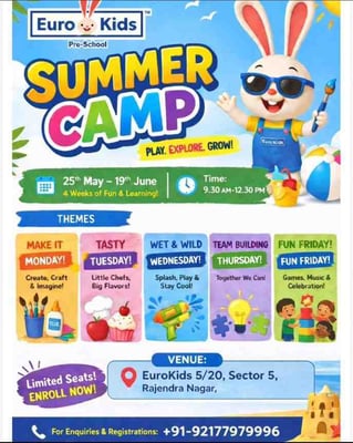 Euro Kids-Summer Camp 2026