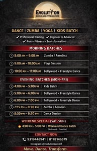 Evolution dance and fitness zone-Kids Dance and Fitness Batch