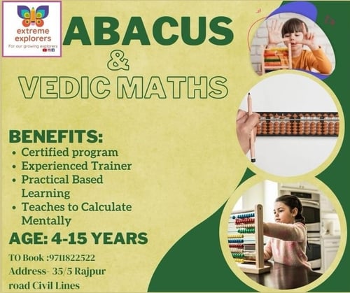 Extreme Explorers  -  Abacus and Vedic Maths Classes