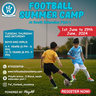 FSF football Academy-Football Summer Camp