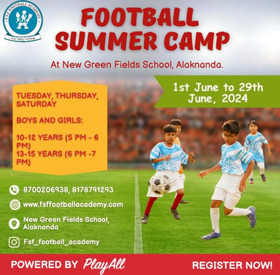 FSF football Academy-Football Summer Camp