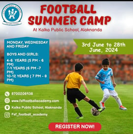 FSF football Academy-Football Summer Camp