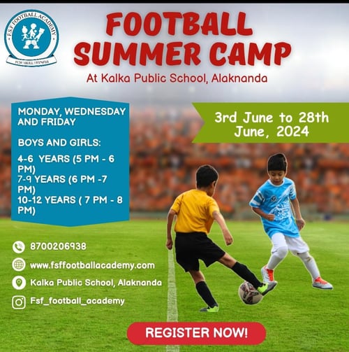 FSF football Academy-Football Summer Camp