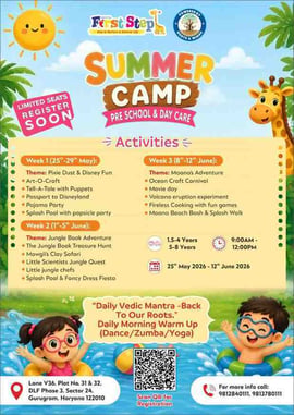 First Step pre school and day care-Summer Camp 2026