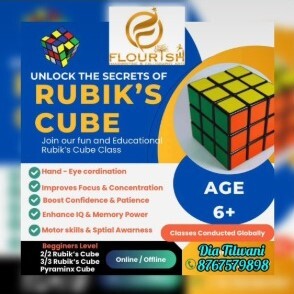 Flourish Handwriting & Calligraphy Arts  -  Rubik Cube Classes
