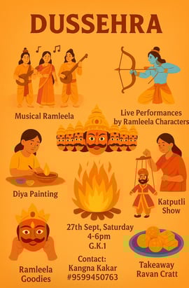 Freedom Hour - Dusshera Workshop