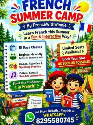 Frenchwithwinnie-French Summer Camp