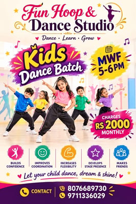 Fun Hoop & Dance Studio-Kids Dance Classes