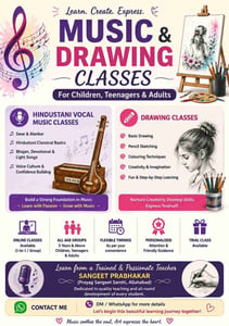 Fun zone-Music and Drawing Classes
