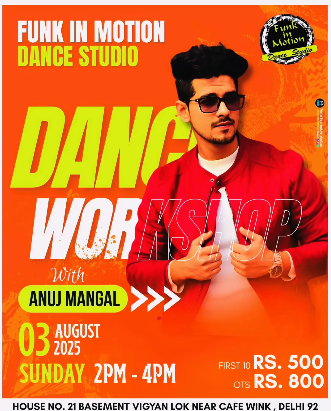 Funk In Motion Dance Studio  -  Dance Class Workhop For Kids