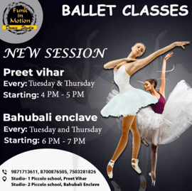 Funk In Motion Dance Studio-Ballet Classes (New Session)