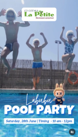 GD Goenka La Petite  -   Labubu Pool Party For Kids