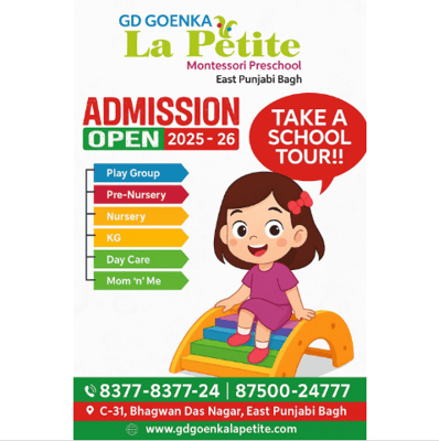 GD Goenka La Petite  -  Admission Open