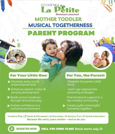 GD Goenka La Petite  -  Mother Toddler Musical Program