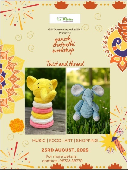 GD Goenka La Petite - Ganesh Chaturthi Workshop 2025