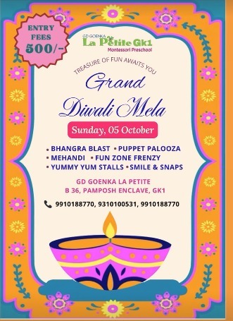 GD Goenka La Petite - Grand Diwali Mela
