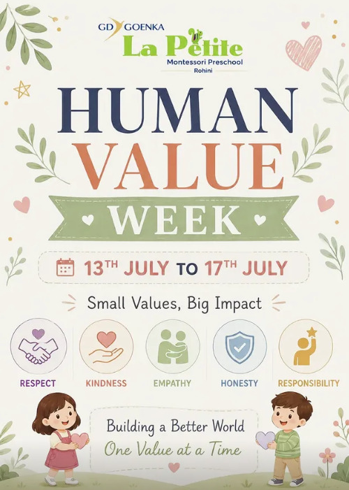 GD Goenka La Petite-Human Value Week (Rohini)
