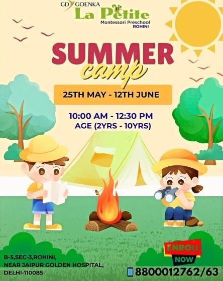 GD Goenka La Petite-Summer Camp 2026-(Rohini Sector-3)