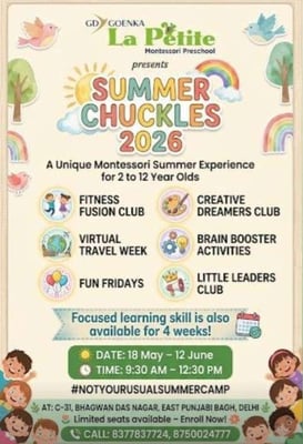 GD Goenka La Petite-Summer Chuckles 2026-(East Punjabi Bagh)