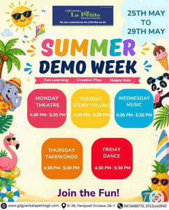 GD Goenka La Petite-Summer Demo Week