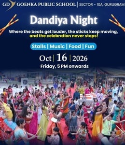 GD Goenka Public School-Dandiya Night 2026