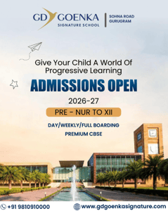 GD Goenka Signature School - Admissions Open