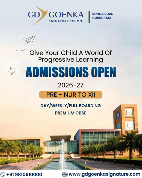 GD Goenka Signature School - Admissions Open