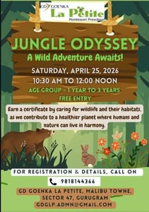 GD Goenka La Petite Montessori Preschool-Wild Adventure Camp