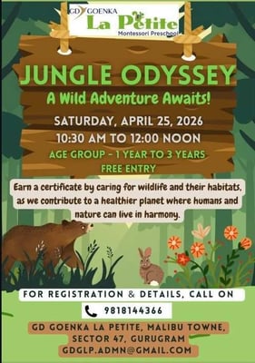 GD Goenka La Petite Montessori Preschool-Wild Adventure Camp
