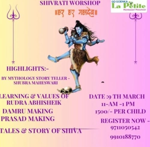 GD Goenka La Petite-Shivratri Workshop