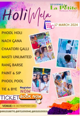 GD Goenka La Petite-Holi Mela