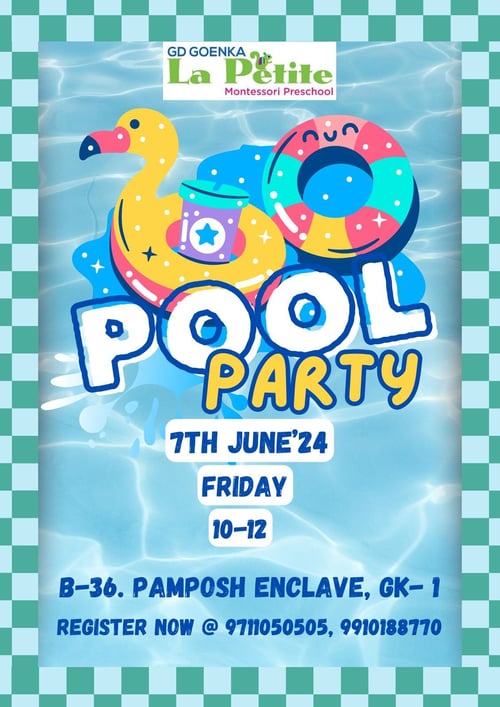 GD Goenka La Petite-Pool Party