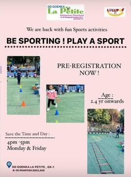  GD Goenka La Petite-Sports Classes