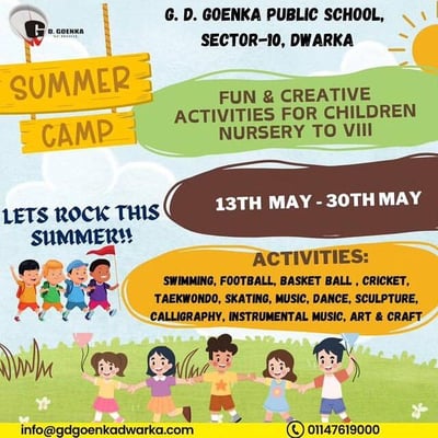 GD Goenka Public School-Summer Camp