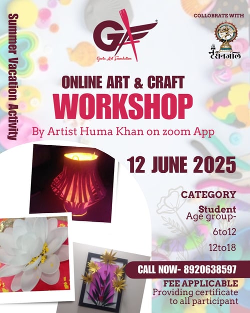 Geeta Art Classes  -  Art & Craft Workshop