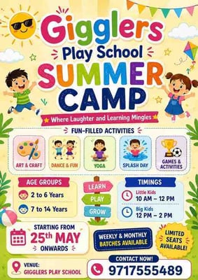 Gigglers-Summer Camp 2026