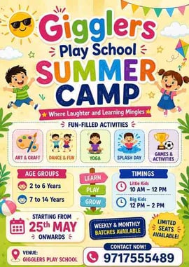 Gigglers-Summer Camp 2026