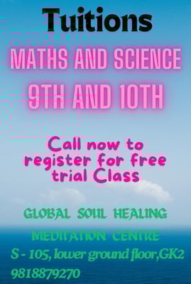 Global Soul Healing  -  Science and Maths Tuition Classes