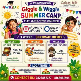 Golden Bells Early Years-Summer Camp 2026