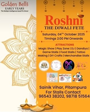 Golden Bells Pre school - Diwali Celebration