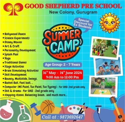 Good Shepherd Pre School-Summer Camp