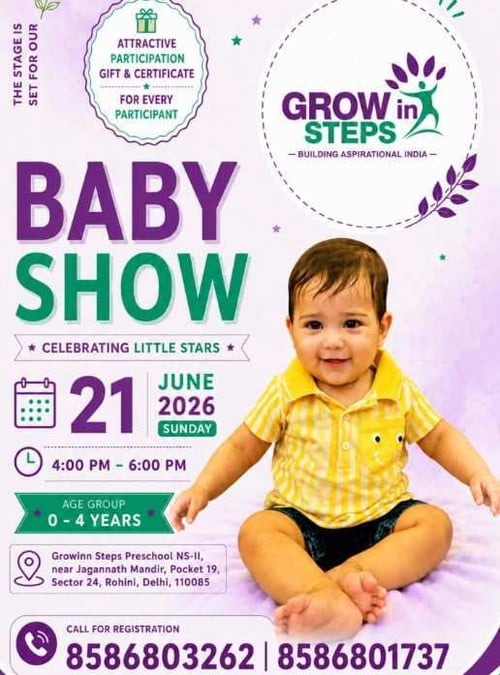 Grow Inn Steps-Baby Show 2026