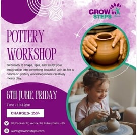 Grow Inn steps  -  Pottery Workshop