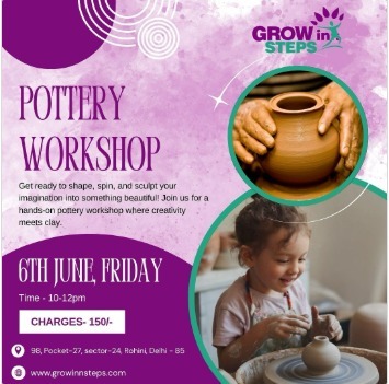 Grow Inn steps  -  Pottery Workshop
